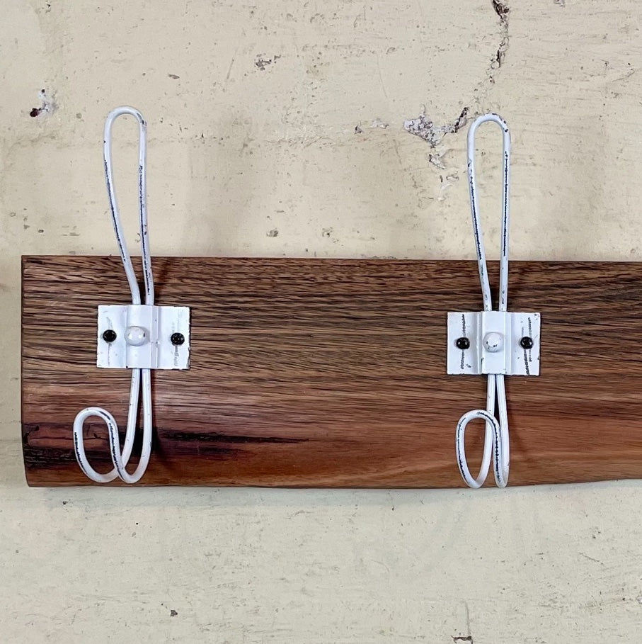 Oiled Wooden Coat Racks, made from recycled driftwood in Australia